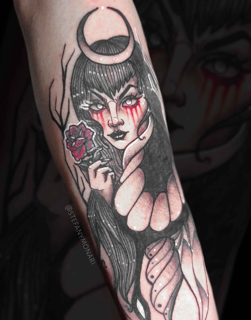 Foto de tatuagem feita por Stefany Monari (@stefanymonari)