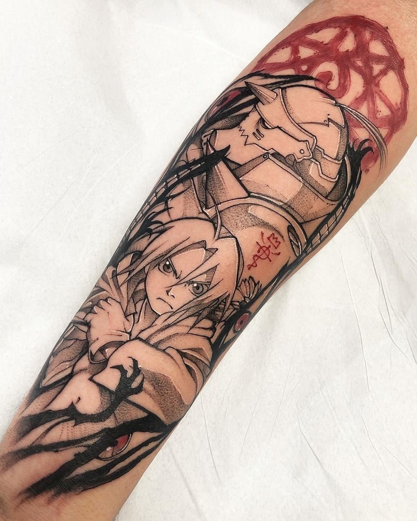 Foto de tatuagem feita por Fábio Mattos Vogler (@fabio.vogler)