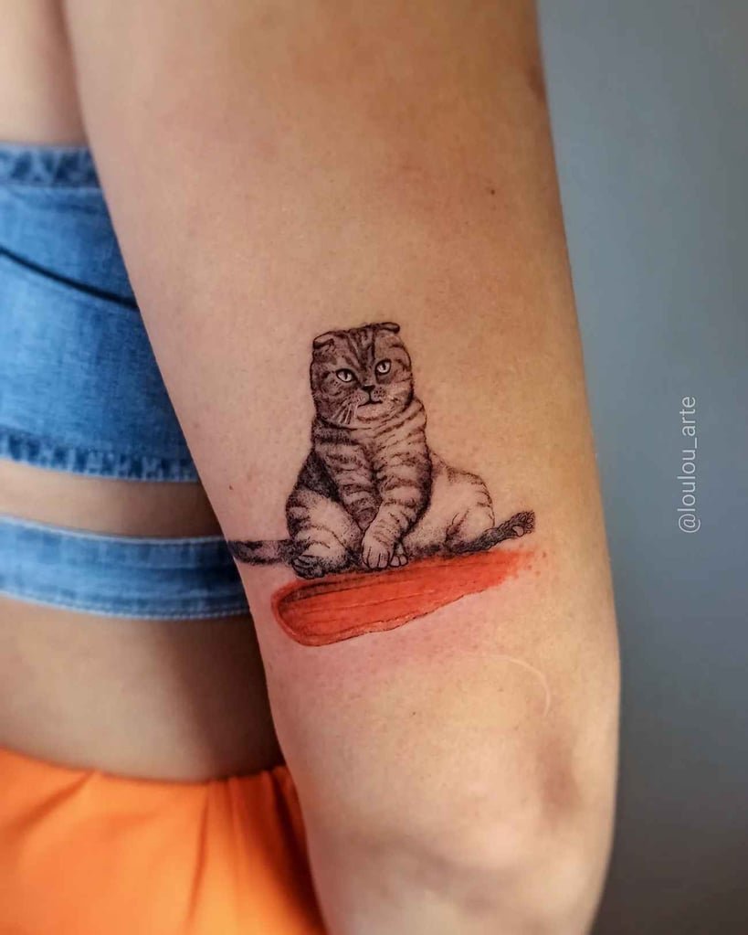 Foto de tatuagem feita por Loulou (@loulou_arte)