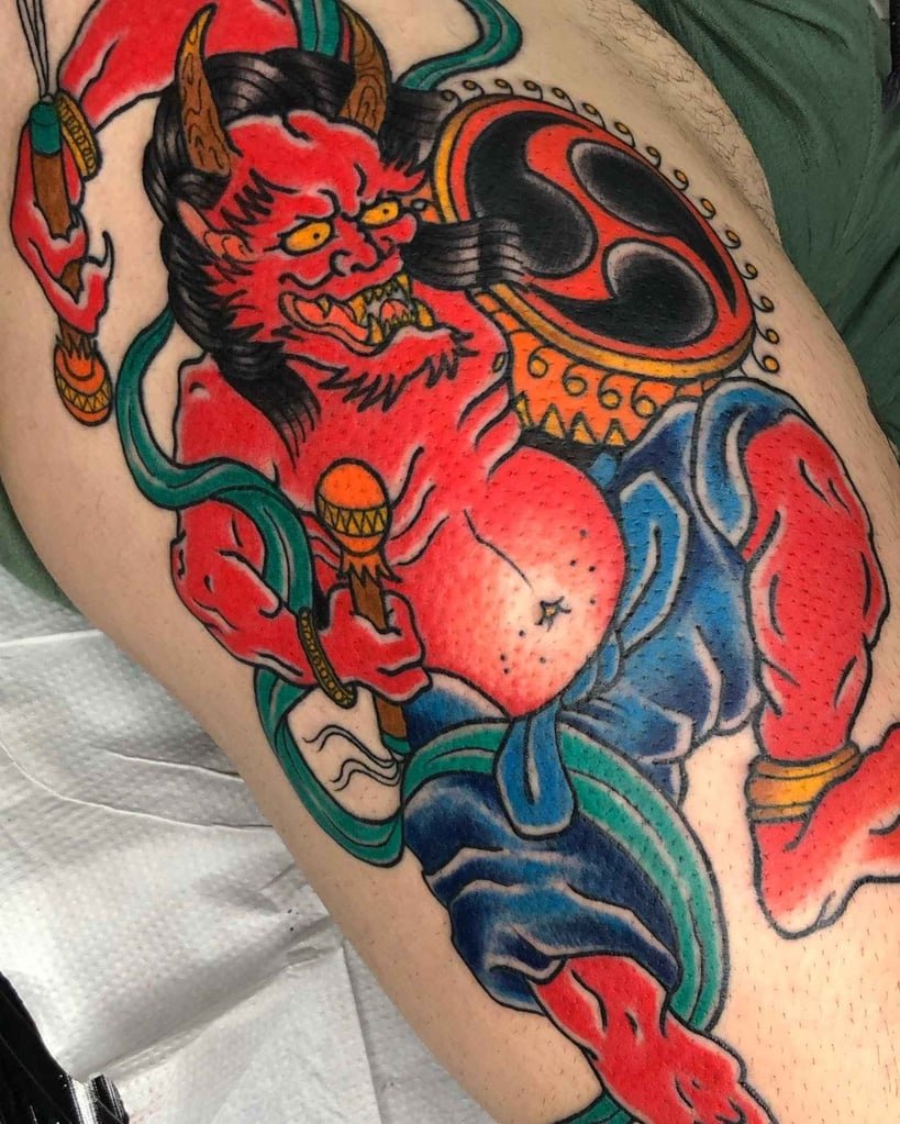 Foto de tatuagem feita por Kathe Martins (@sheiskathe)