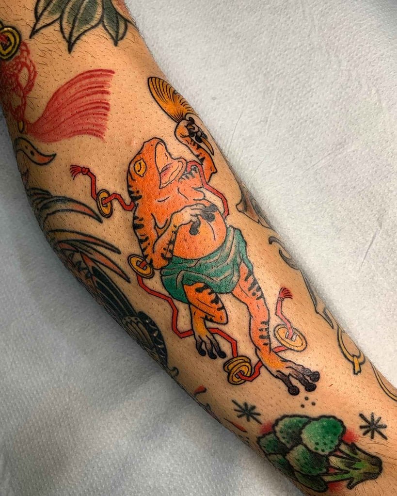 Foto de tatuagem feita por Kathe Martins (@sheiskathe)