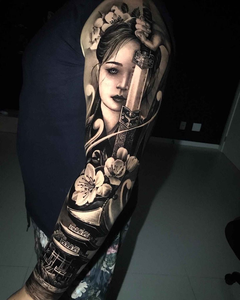 Foto de tatuagem feita por André GoularTattoo (@andregoulartattoo)