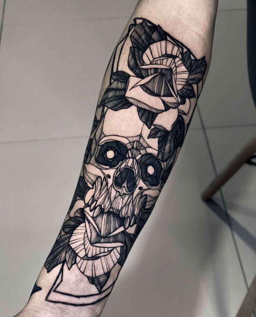 Tatuagem feita por Yokai (@yokai_ink)