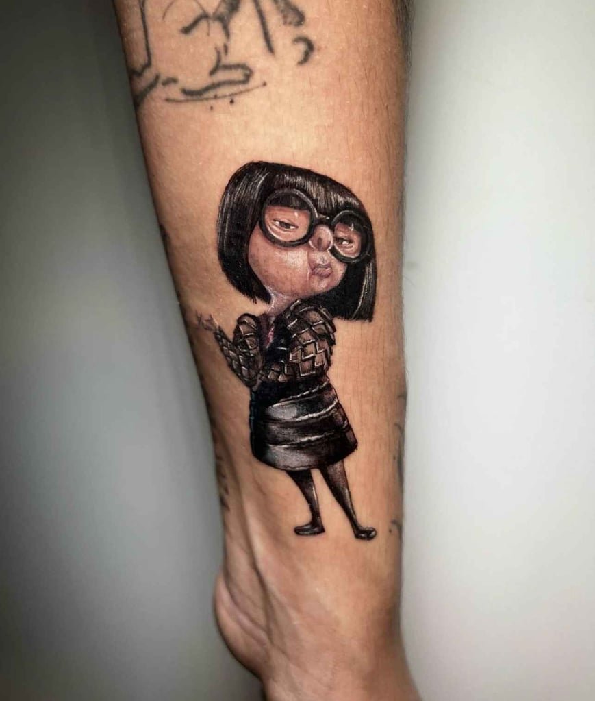 Foto de tatuagem realizada por Ligia Moraes (@ligiamoraesink)