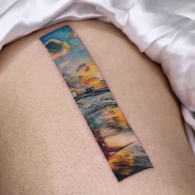 Foto de tatuagem feita por Yasmin Coiado (@ycoiado.ink)