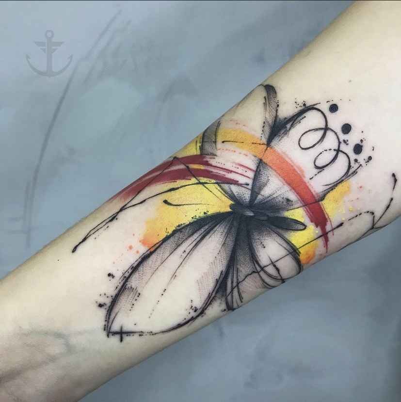 Foto de tatuagem feita por Felipe Bernardes (@felipebernardestattoo)