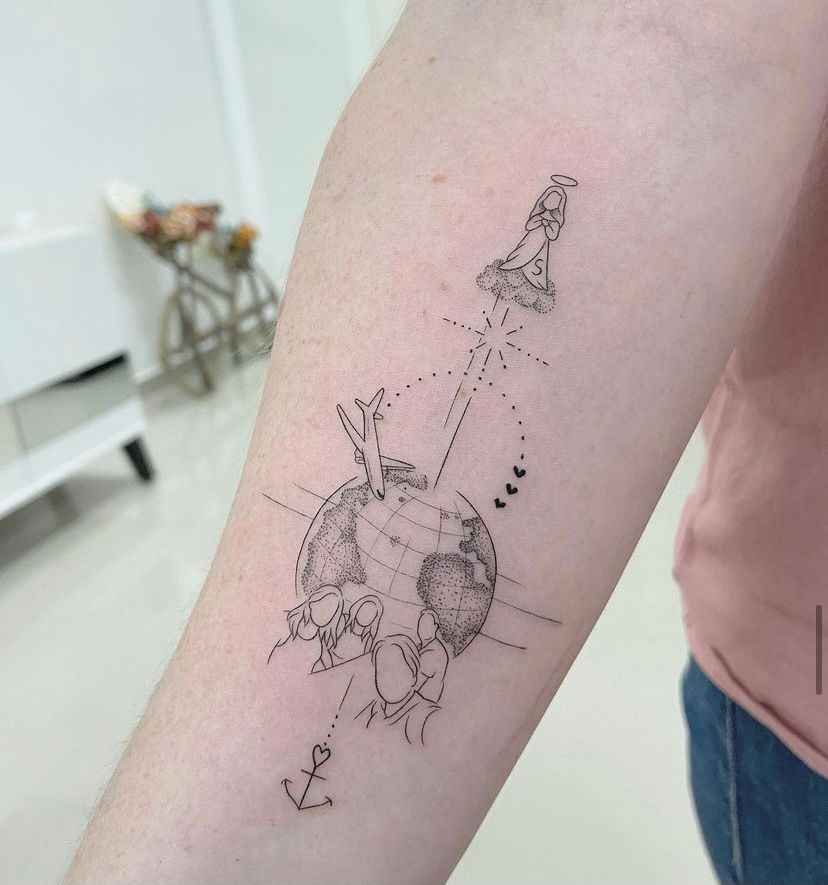 w9999-466 Foto de tatuagem feita por Larissa Cristine (@larissacristinie)