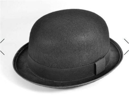 chapeu bowler masculino