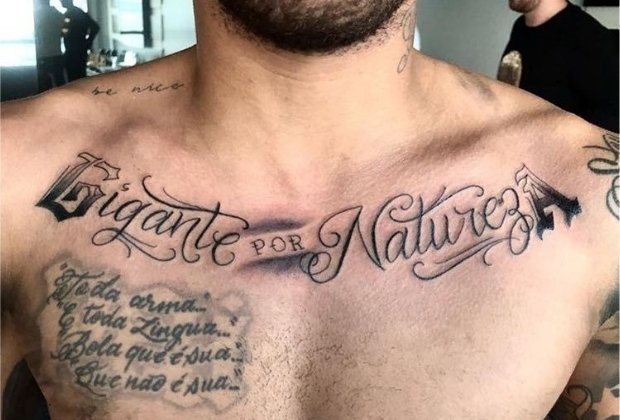 O Que Significam Os Simbolos Das Tatuagens De Neymar