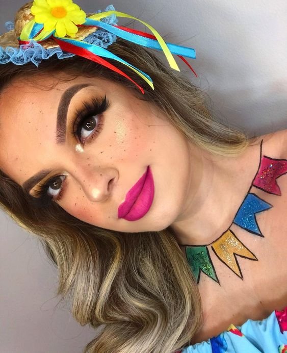 maquiagem-festa-junina10 maquiagem festa junina10