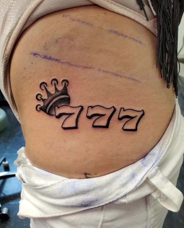 significado da tatuagem 777 5