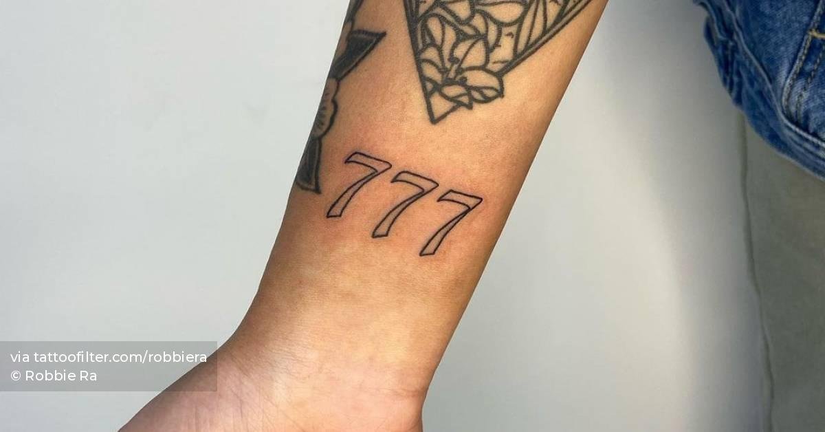 significado da tatuagem 777 9