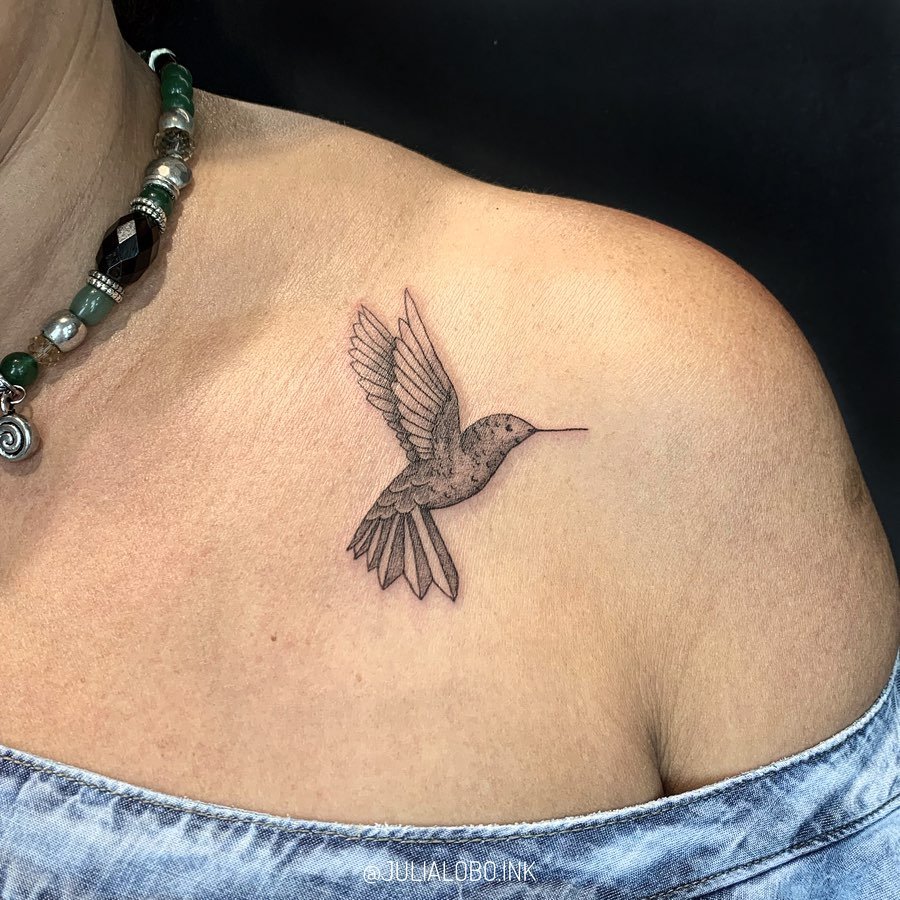 significado da tatuagem de beija flor 9