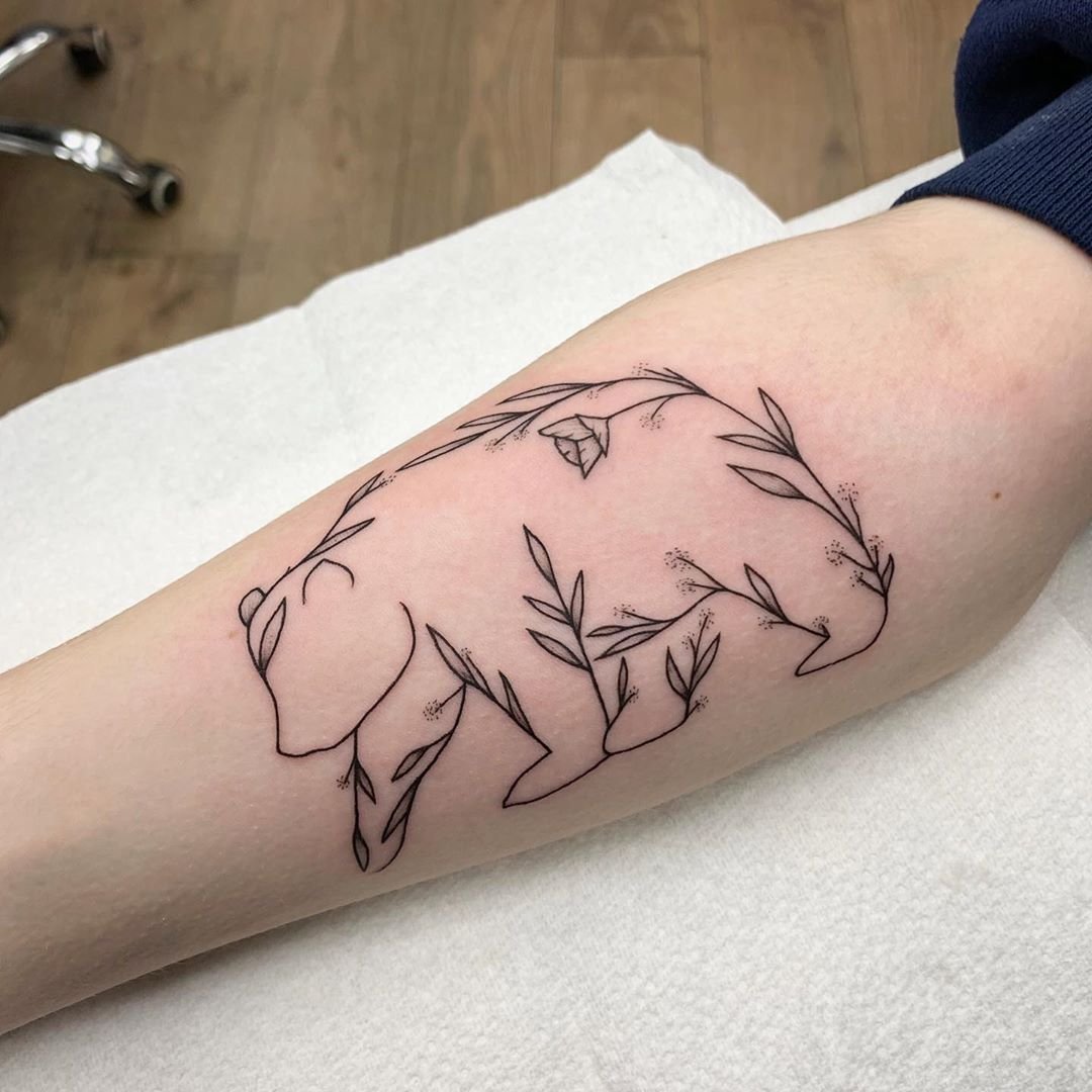 significado da tatuagem de urso 15