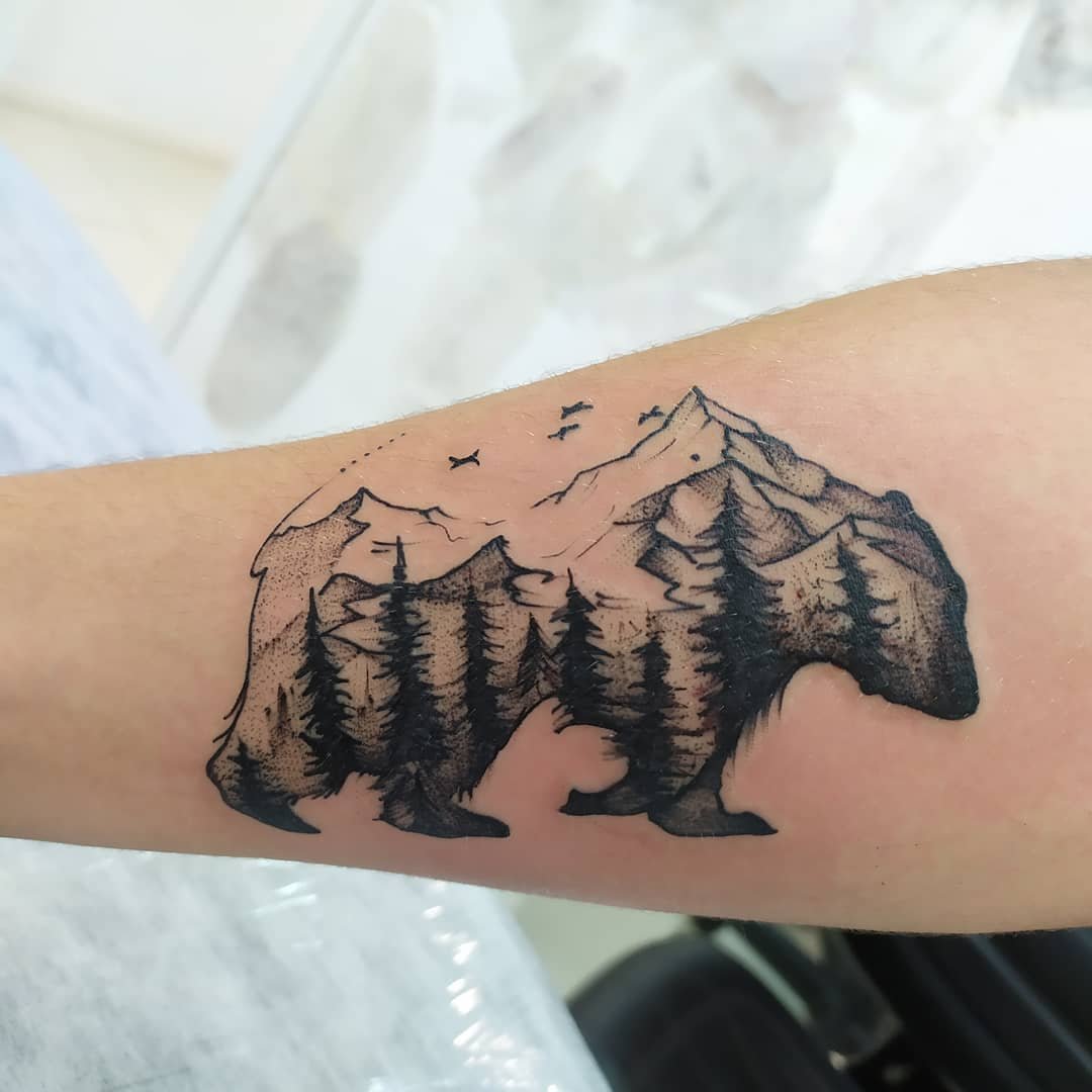 significado da tatuagem de urso 25