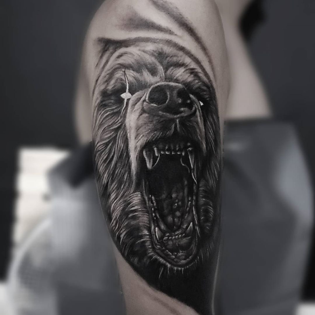 significado da tatuagem de urso 50