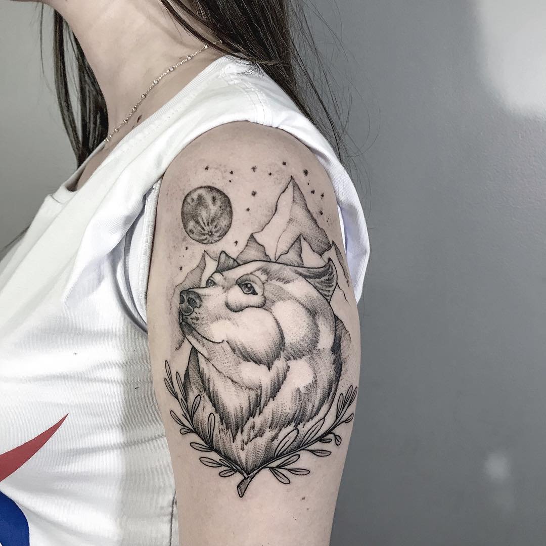 significado da tatuagem de urso 8