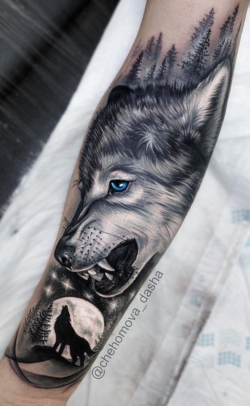 significados da tatuagem de lobo 4