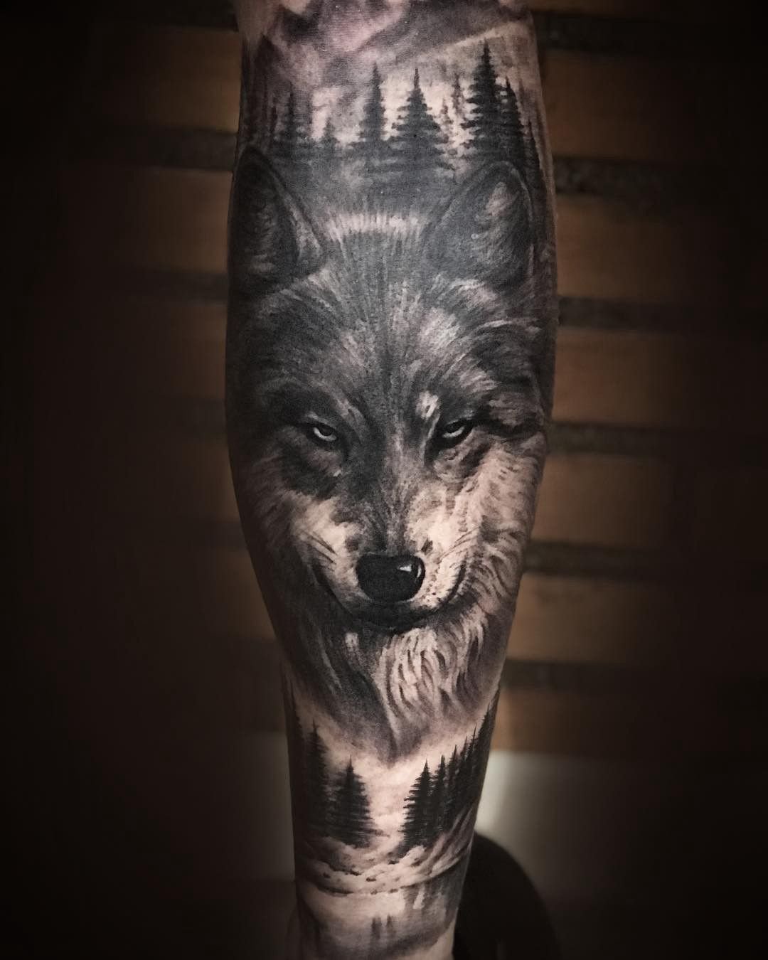 significados da tatuagem de lobo 44