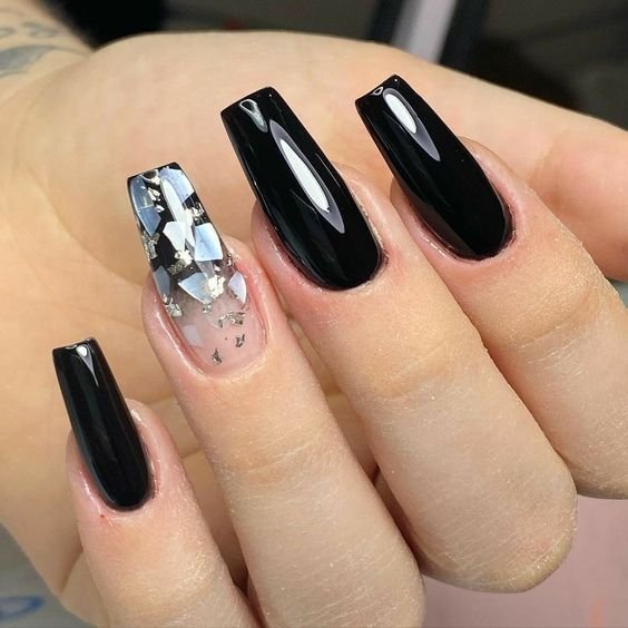 unhas-preta-decoradas25 unhas preta decoradas25