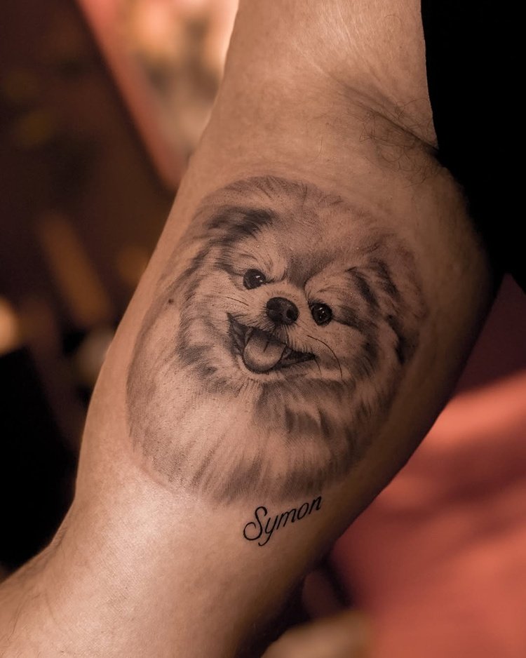 tatuagem-de-cachorro-19 tatuagem de cachorro 19