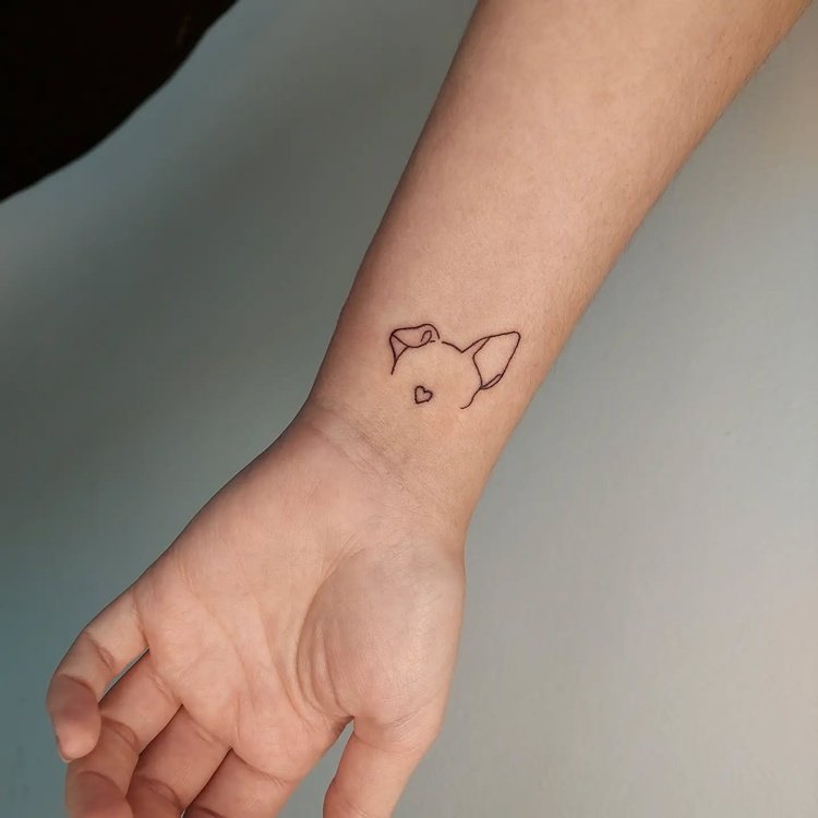 tatuagem-de-cachorro-24 tatuagem de cachorro 24