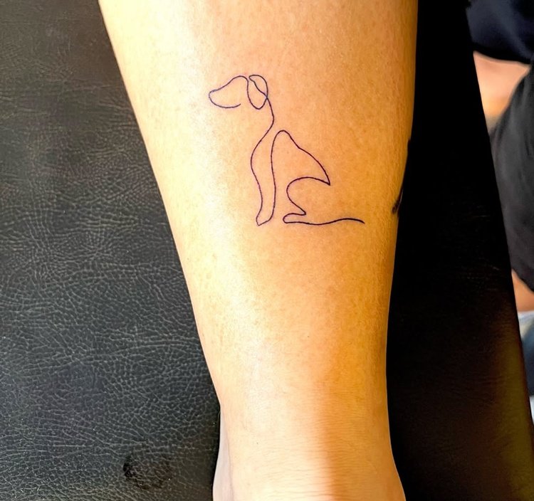 tatuagem-de-cachorro-26 tatuagem de cachorro 26