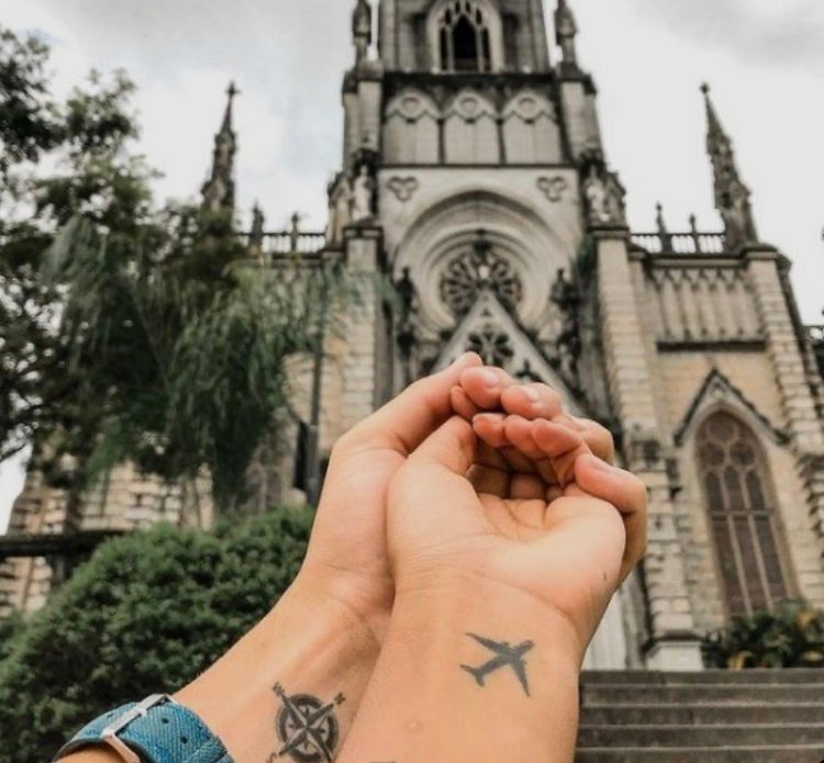 32_tatuagem_de_casal Tatuagem de avião em casal