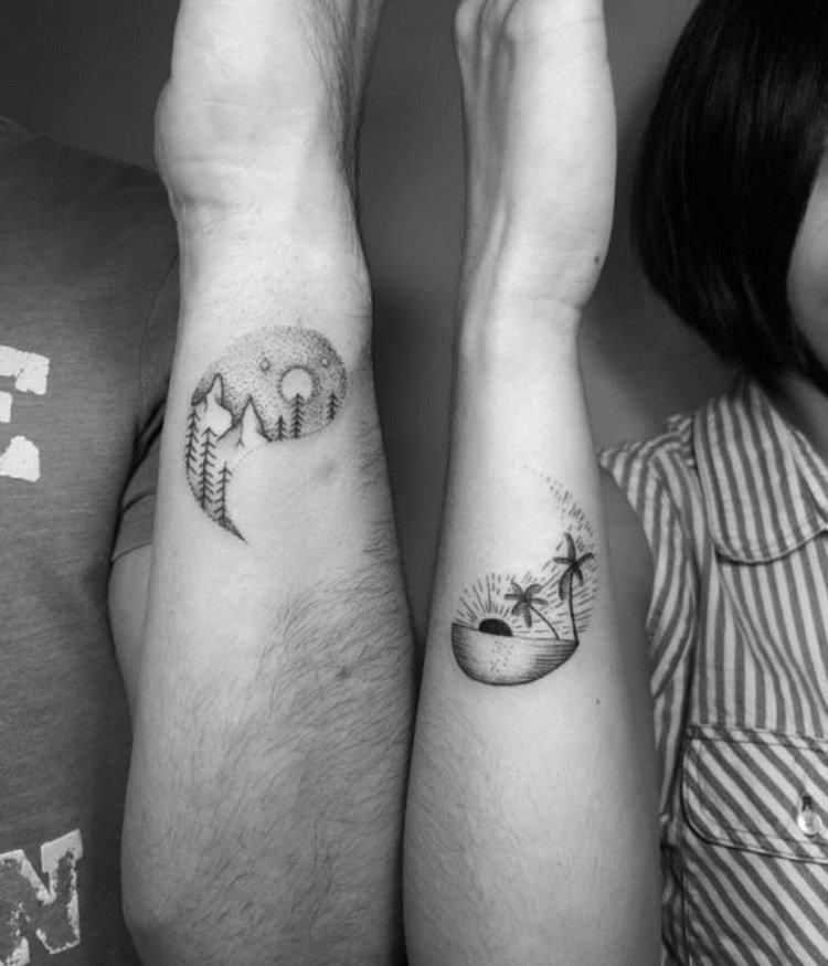 36_tatuagem_de_casal Tatuagem de casal que se completa