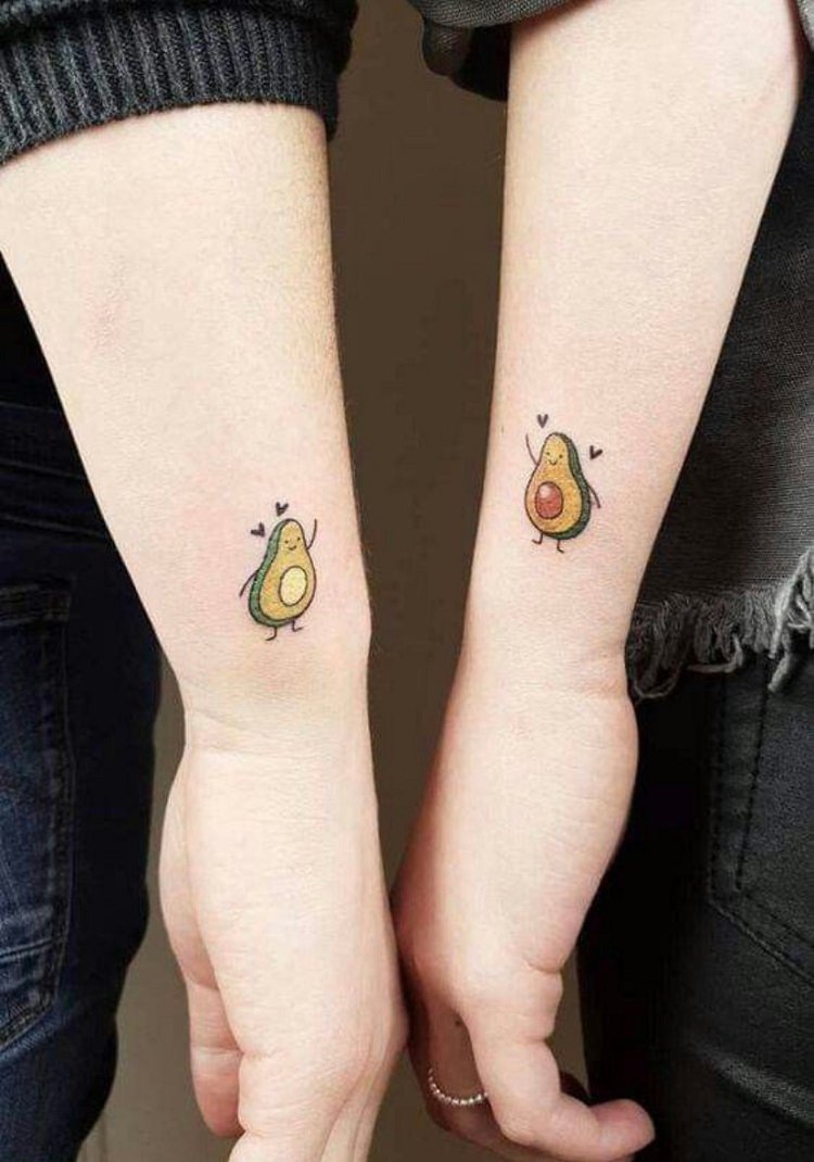 5_tatuagem_de_casal Tatuagem de abacate