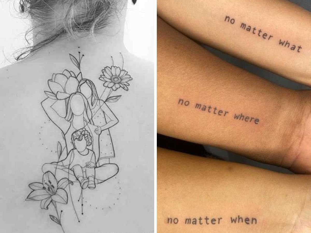 capa-tatuagem-mae-e-filho montagem duas ideias de tatuagem de mãe e filho