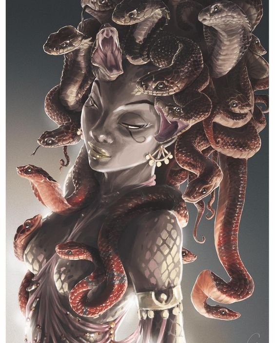 garota-meduza Garota medusa romântica