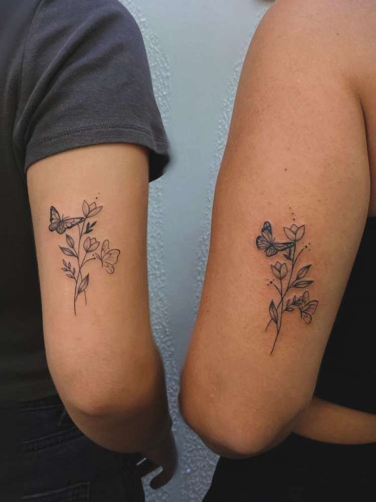 tatuagem-de-amigas-11 Opção de tatuagem de amigas