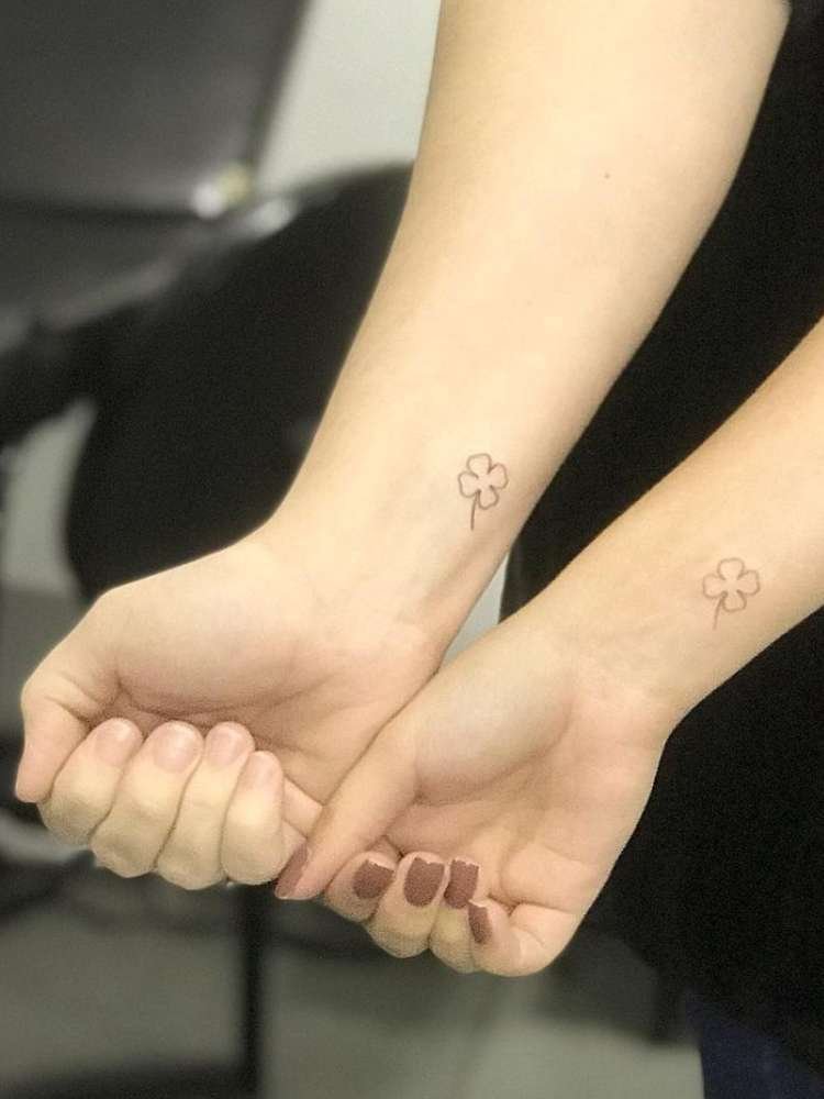 tatuagem-de-amigas-23 Opção de tatuagem de amigas