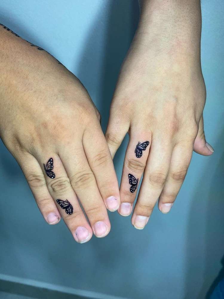 tatuagem-de-amigas-25 Opção de tatuagem de amigas