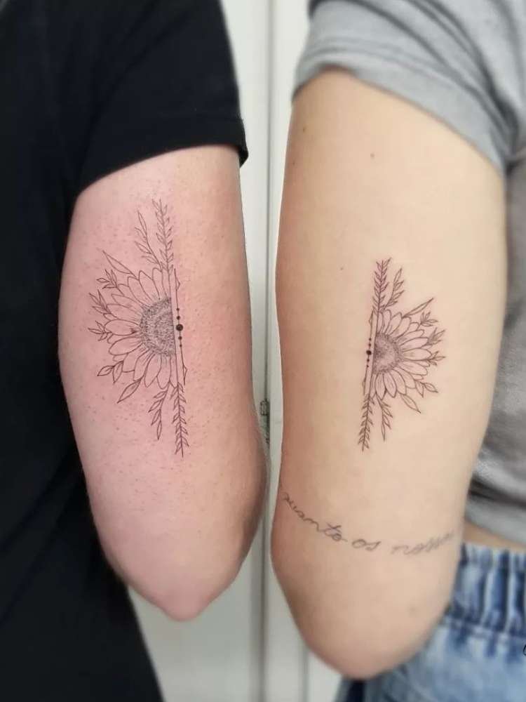 tatuagem-de-amigas-27 Opção de tatuagem de amigas