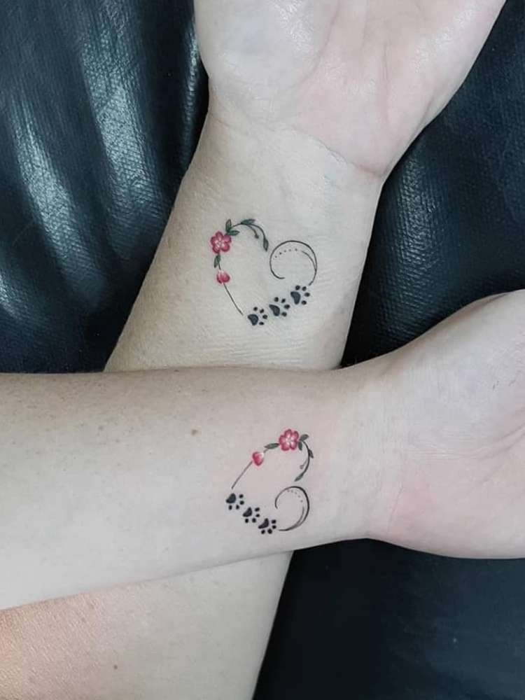 tatuagem-de-amigas-29 Opção de tatuagem de amigas