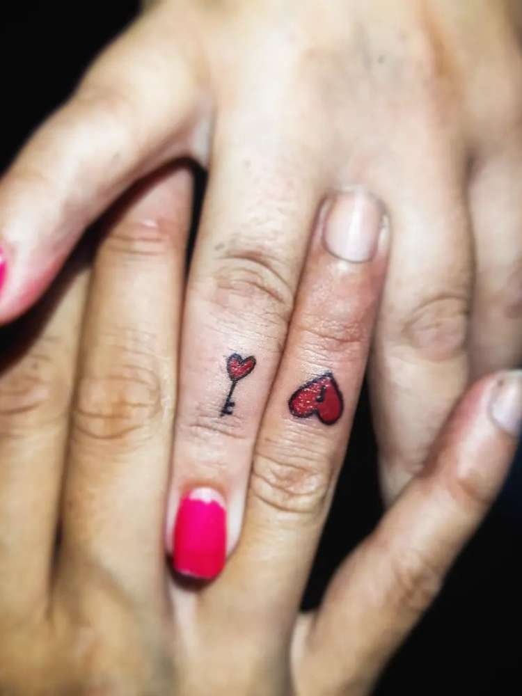 tatuagem-de-amigas-42 Opção de tatuagem de amigas