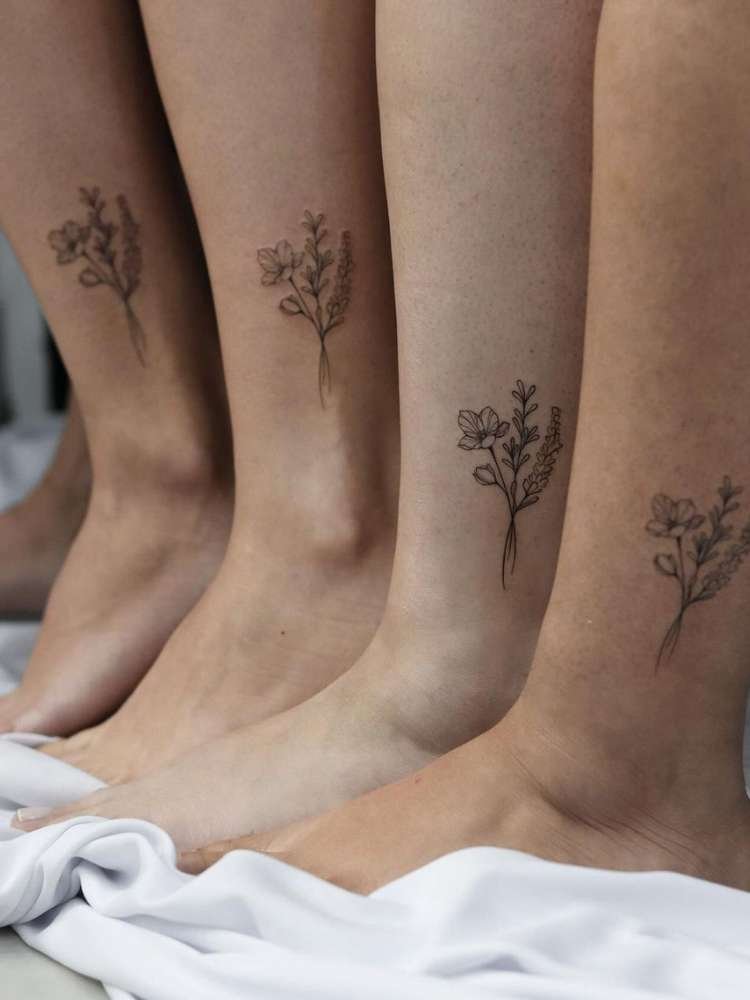 tatuagem-de-amigas-47 Opção de tatuagem de amigas
