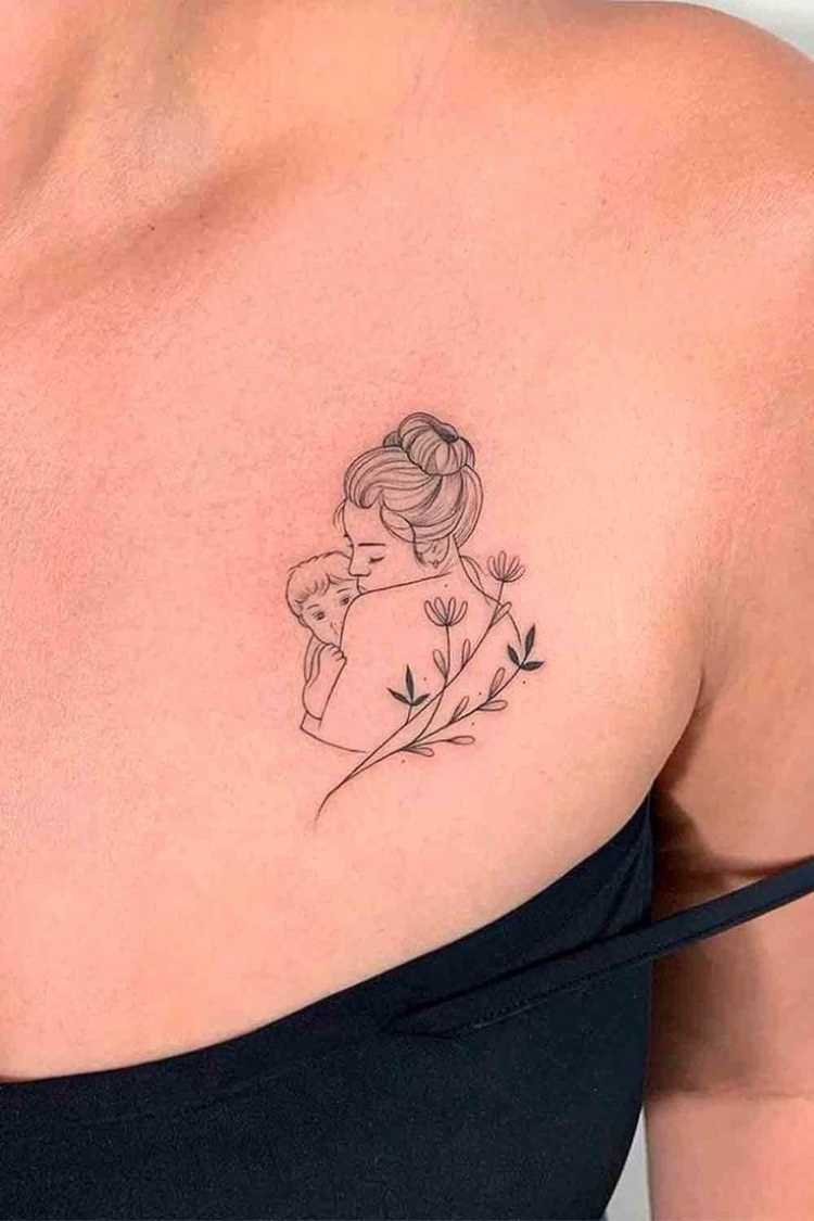 tatuagem-mae-recem-nascido-2 tatuagem mãe segurando recém-nascido